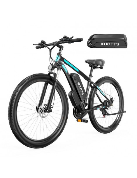 DUOTTS C29 Bici Elettrica 750W Mountain Bike doppia 48V 15Ah batteria Sconti questo mese