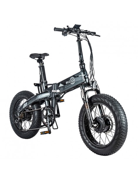 BEZIOR XF005 Bicicletta elettrica 36V Motore anteriore e posteriore 500W 2025