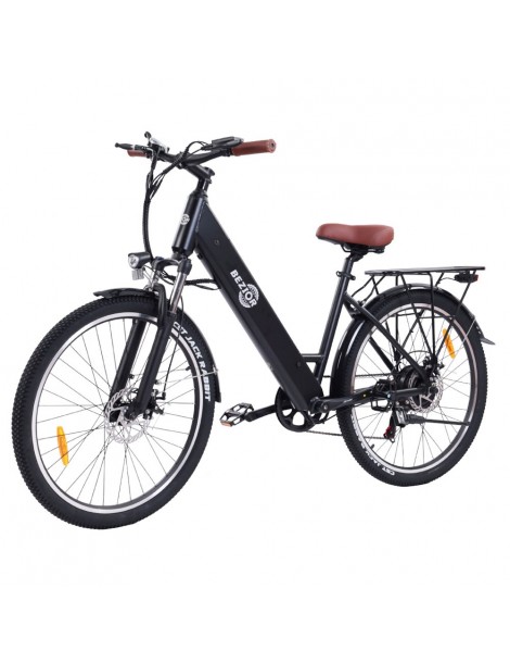 BEZIOR M3 26*2.1 Pollici CST Pneumatici Bici Elettrica Motore 48V 500W Batteria 10.4Ah Velocità Massima 32km/h - Nero Italy