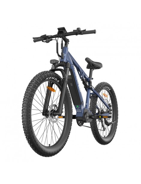 GOGOBEST GM27 Bicicletta elettrica 48V 350W Motore centrale Freno a disco idraulico - Blu In Linea