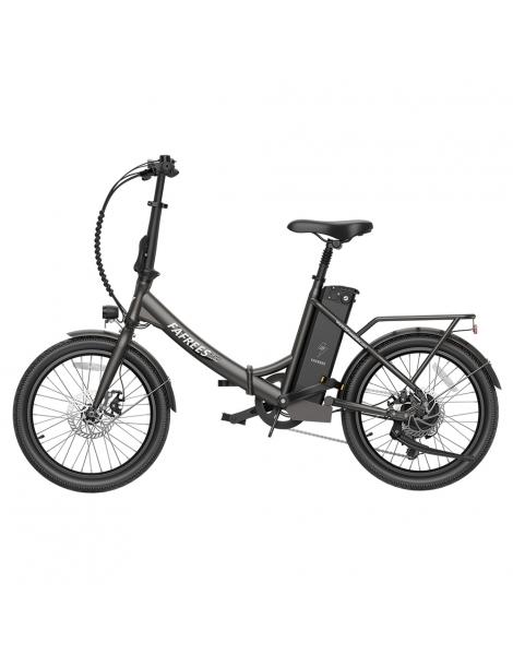 Fafrees F20 Lasting Bici Elettrica Pieghevole Motore 250W Batteria 36V 18.2Ah Pneumatici 20*1.95'' - Nero Qualità Garantita