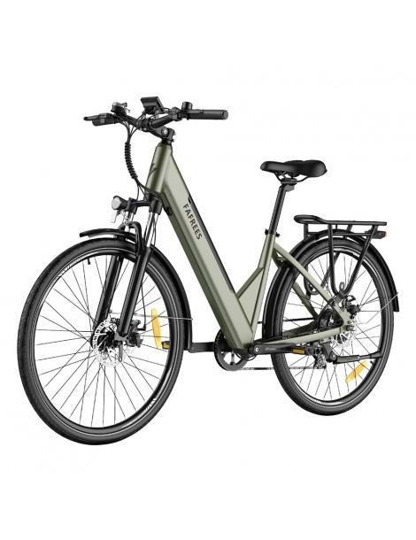 FAFREES F28 Pro Bicicletta elettrica da città Step-Through -Verde Fino Al -60%