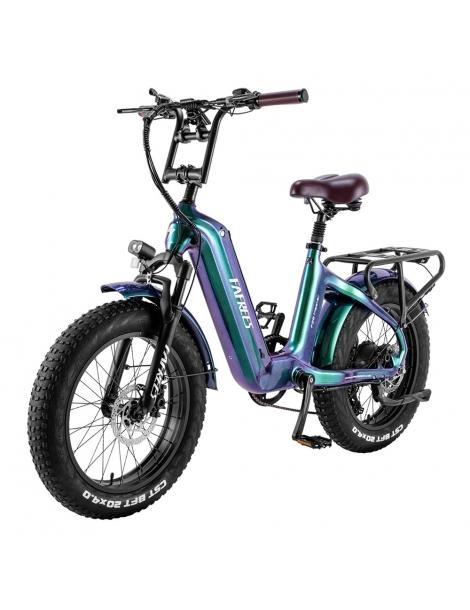 FAFREES F20 Master E-bike 20*4.0 pollici pneumatico 500W trazione posteriore 25km/h velocità massima-Verde Affare Del Giorno