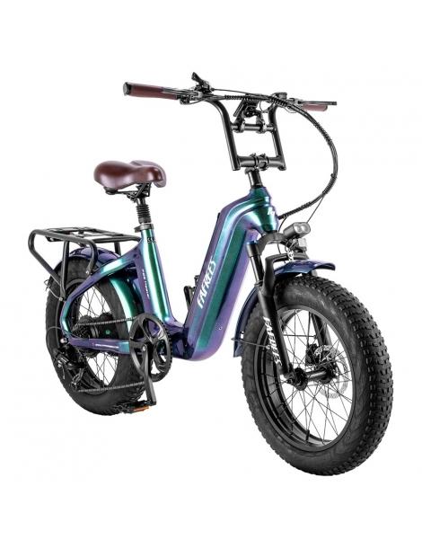FAFREES F20 Master E-bike 20*4.0 pollici pneumatico 500W trazione posteriore 25km/h velocità massima-Verde Affare Del Giorno