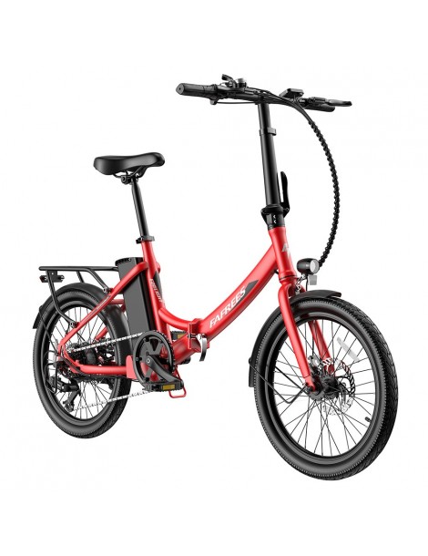 FAFREES F20 Light 20*1.95'' Pneumatico Bicicletta elettrica pieghevole da città motore 48V 250W batteria 14.5Ah - Rosso Sottocosto