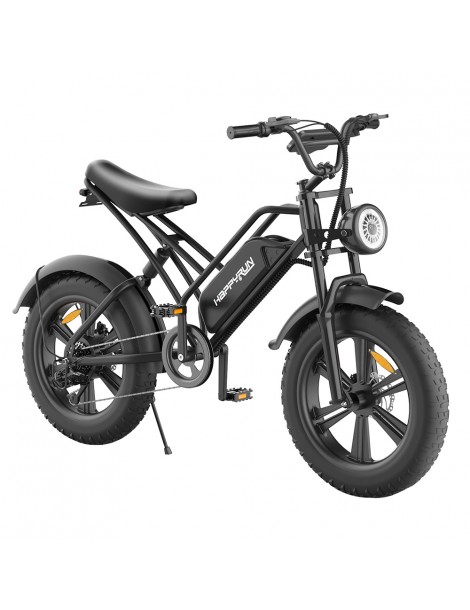 HAPPYRUN HR-G50 Bicicletta elettrica retrò 18Ah Batteria 750W Motore Presa