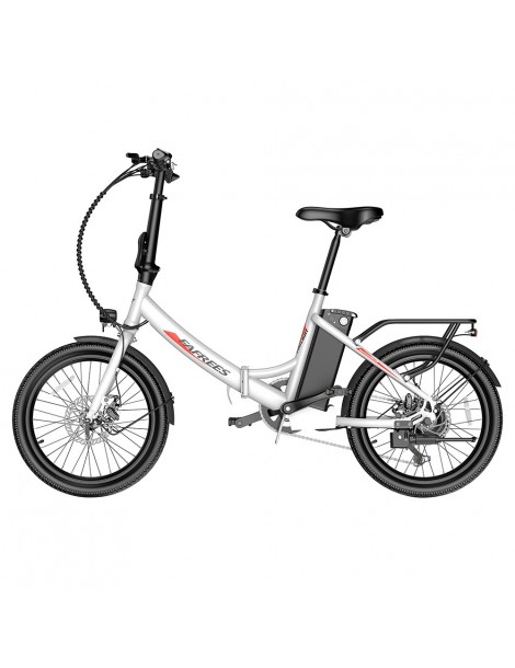 FAFREES F20 Light 20*1.95'' Pneumatico Bicicletta elettrica pieghevole da città motore 48V 250W batteria 14.5Ah - Bianco Online