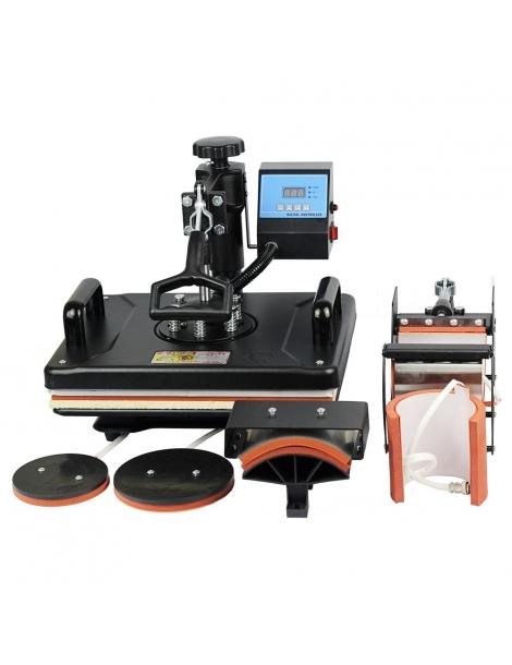 SHUOHAO SH06 6 in 1 Macchina per la stampa a caldo 29*38cm Piastra di trasferimento Offerte