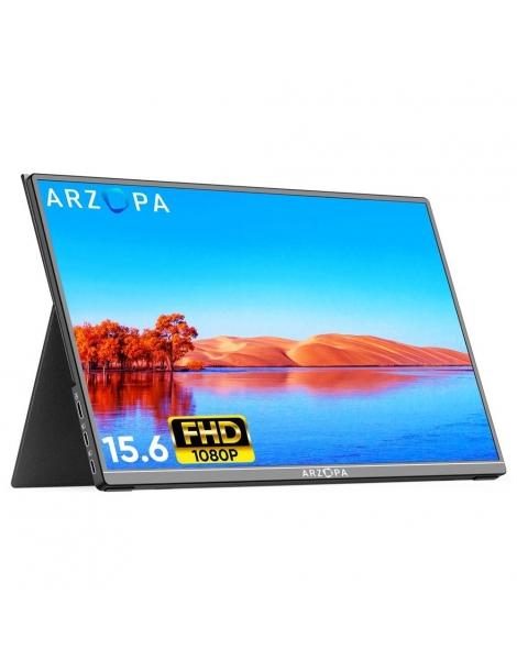ARZOPA 15 6" Monitor portatile 1920*1080 frequenza di aggiornamento 60Hz Vendite Flash