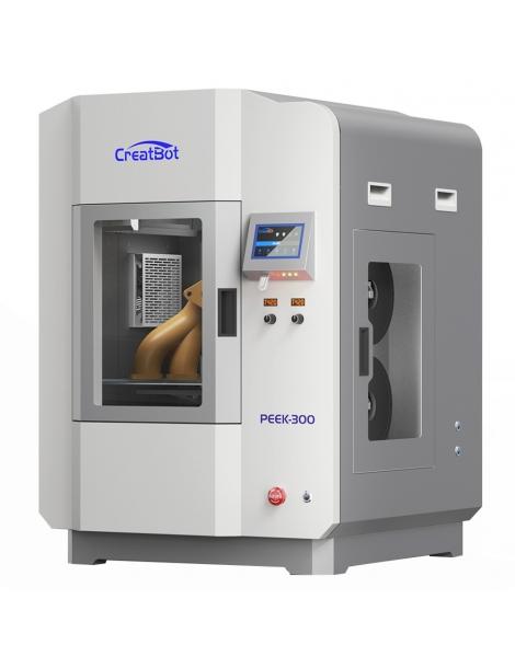 CreatBot PEEK-300 Stampante 3D livellamento automatico doppio estrusore velocità di stampa 10-120 mm/s Offerta natalizia