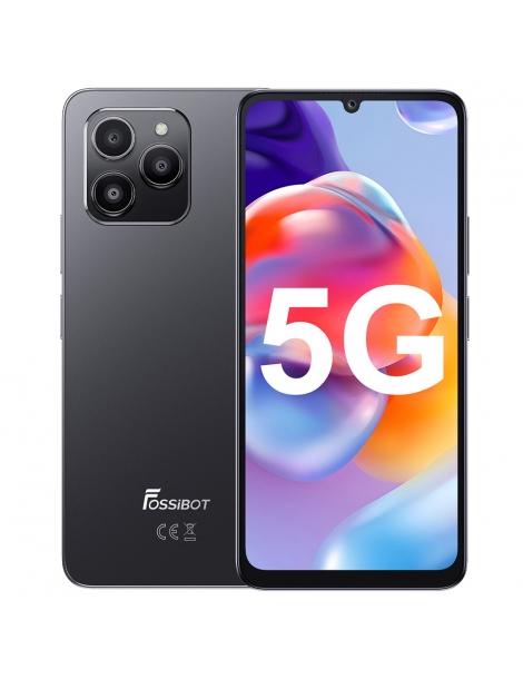 FOSSiBOT S1 5G 6GB+128GB Smartphone schermo da 6 745 pollici fotocamera da 50MP NFC GPS Android 14 - Nero Offerta Giorno del Papà