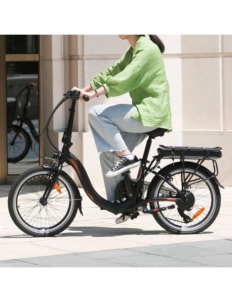 FAFREES 20F054 Bicicletta elettrica pieghevole- Batteria agli ioni di litio 36V 10AH e motore 250W Enormi risparmi
