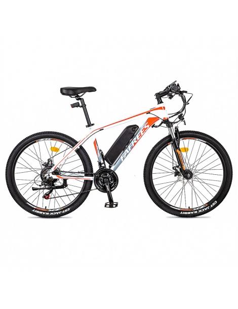 FAFREES Bici elettrica da 26 pollici 250 W con batteria agli ioni di litio da 36 V 10 Ah SHIMANO 21 velocità-Bianco Sconti VIP