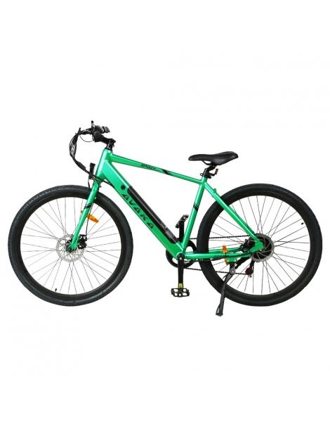 Bicicletta elettrica AVAKA R3 motore 36V 350W batteria 12 5Ah velocità massima 32km/h autonomia 70km - Verde Ultimi tre giorni