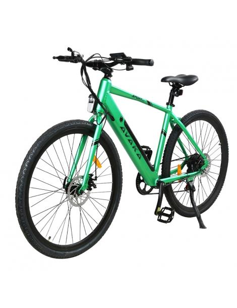 Bicicletta elettrica AVAKA R3 motore 36V 350W batteria 12 5Ah velocità massima 32km/h autonomia 70km - Verde Ultimi tre giorni