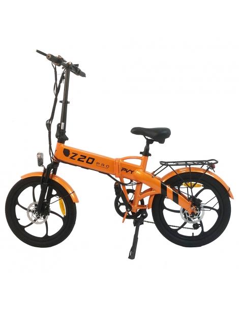 PVY Z20 Pro Bicicletta elettrica pieghevole motore al mozzo da 250W batteria da 36V 10.4Ah pneumatico da 20" - Arancione Fino al 55% di sconto