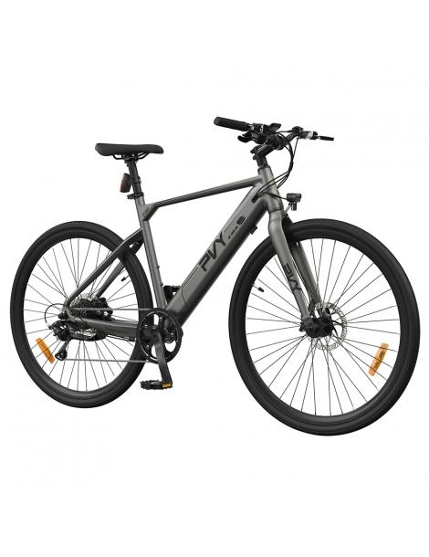 PVY P30 Bicicletta elettrica motore 500W batteria 36V 13.5Ah pneumatico 27.5*2.1” 32km/h 100km impermeabile IP66 - Grigio Discount Store per i nuovi prodotti