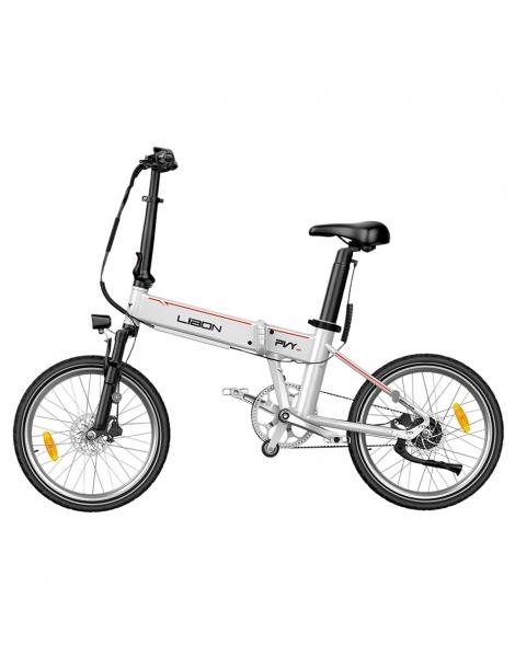 PVY LIBON Bicicletta elettrica pieghevole da città motore 500W 36V 20.4Ah pneumatici 20*2.5” 25km/h 260km - Argento Super sconto