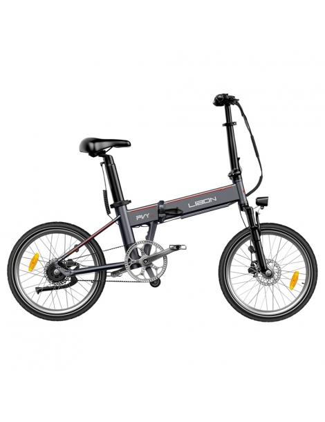 PVY LIBON Bicicletta elettrica pieghevole da città motore 500W 36V 20.4Ah pneumatici 20*2.5” 25km/h 260km - Grigio Enormi sconti