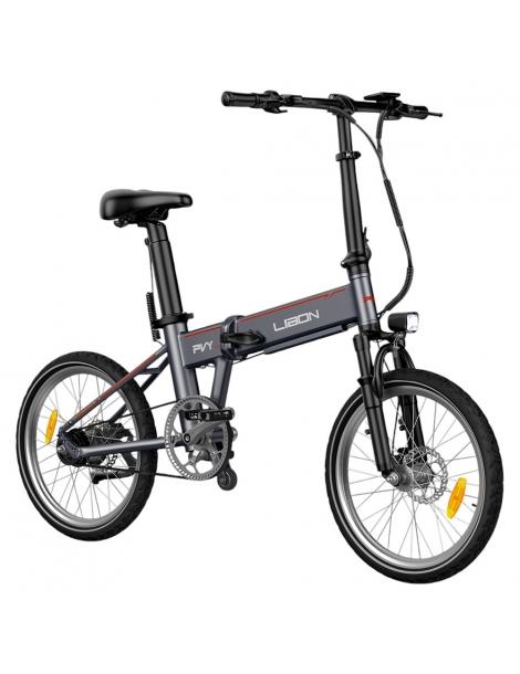 PVY LIBON Bicicletta elettrica pieghevole da città motore 500W 36V 20.4Ah pneumatici 20*2.5” 25km/h 260km - Grigio Enormi sconti