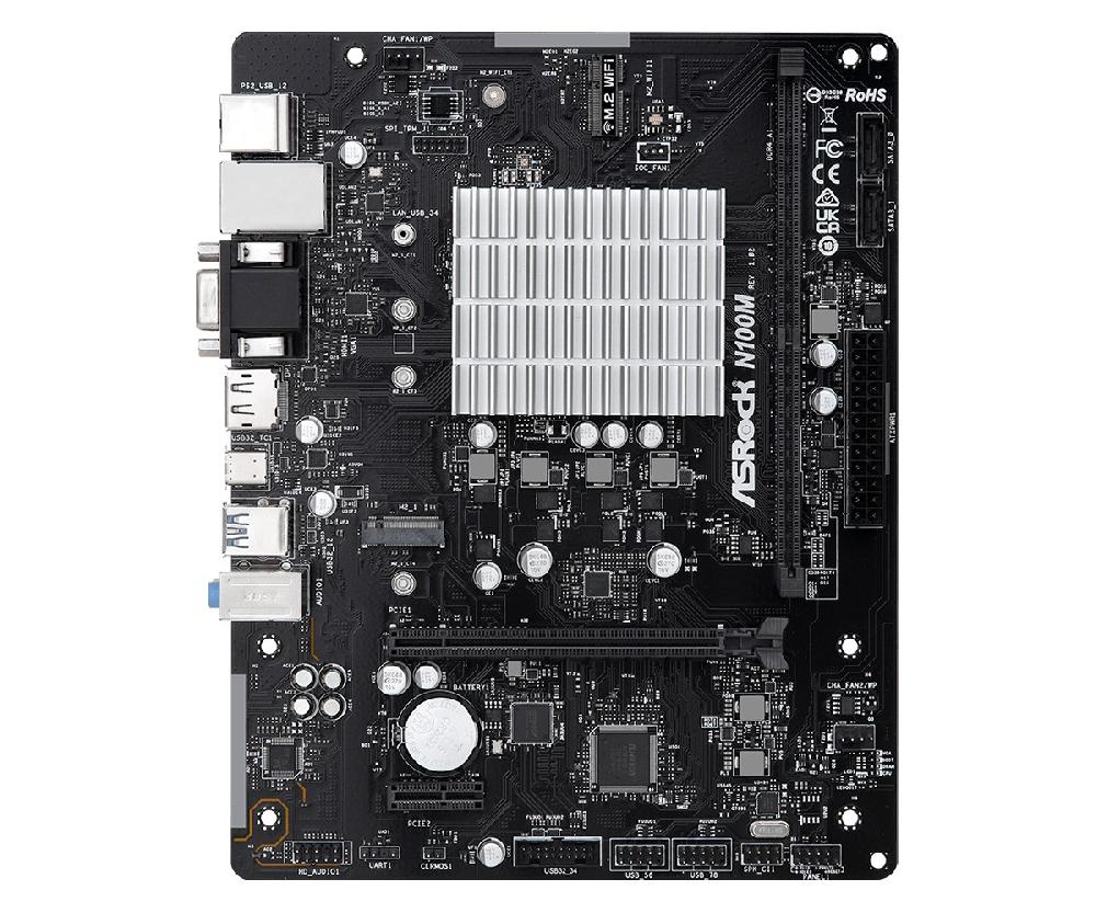 Asrock N100M NA (CPU integrato) micro ATX Nuova