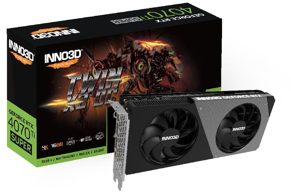Inno3D GEFORCE RTX 4070 Ti SUPER TWIN X2 OC NVIDIA 16 GB GDDR6X Vendite Flash