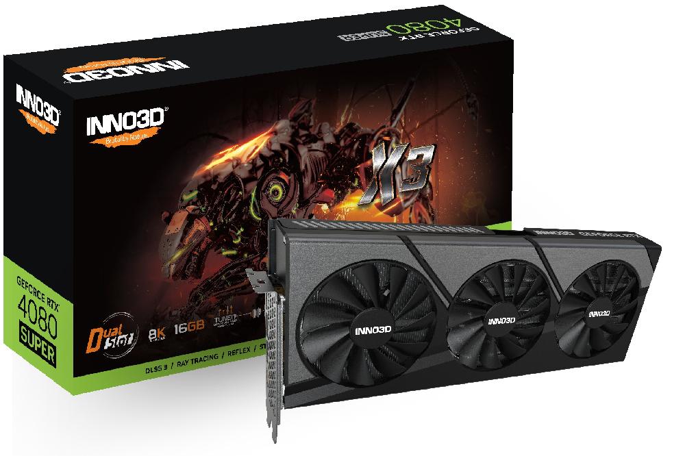 Inno3D GEFORCE RTX 4080 SUPER X3 NVIDIA 16 GB GDDR6X 2025
