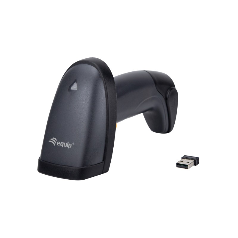 Equip 351024 Lettore di codici a barre portatile 1D/2D LED Nero Offerta San Valentino