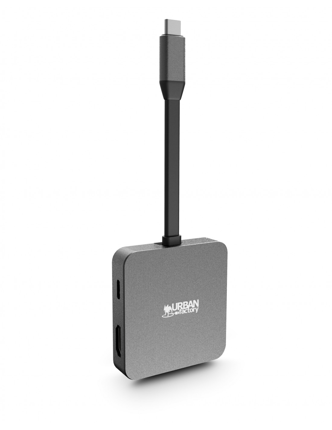 Urban Factory HUBEE LIGHT USB 3.2 Gen 1 (3.1 1) Type-C Grigio Only for today