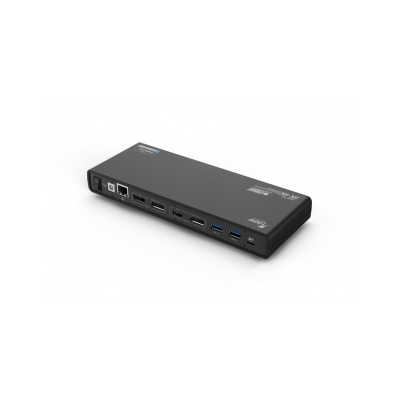 Urban Factory TCD50UF replicatore di porte e docking station per laptop Cablato USB 3.2 Gen 1 (3.1 1) Type-A + Type-C Nero Offerta speciale della fabbrica