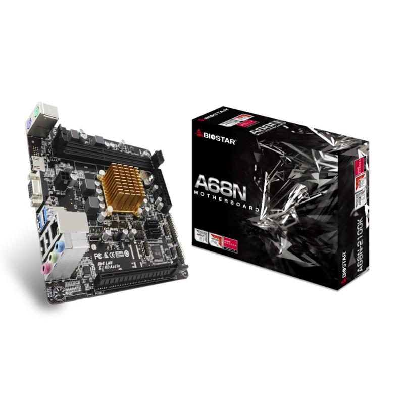 Biostar A68N-2100K scheda madre mini ITX Italy