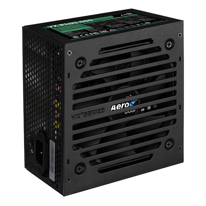 Aerocool VX PLUS 600 alimentatore per computer 600 W 20+4 pin ATX ATX Nero Sconto di tempo limitato