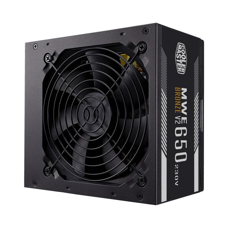 Cooler Master MWE 650 Bronze 230V V2 alimentatore per computer W 24-pin ATX Nero Fornitura limitata