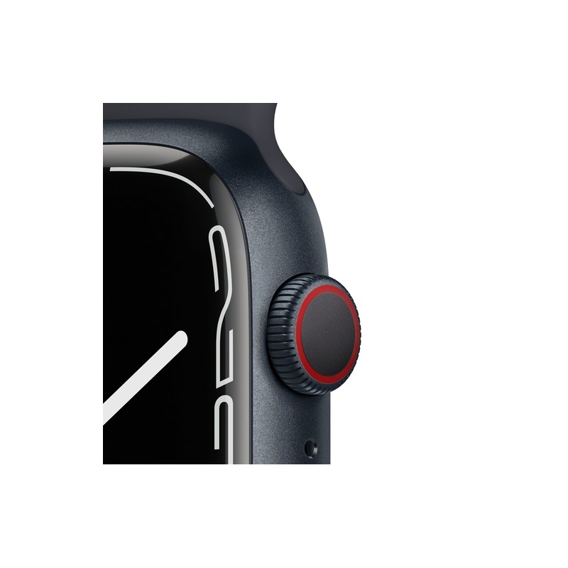 APPLE USATO PREMIUM Apple Watch Series 7 GPS+Cellular 45mm Cassa allu. mezzanotte con cinturino Sport mezzanotte - Usato GRADO B Offerta