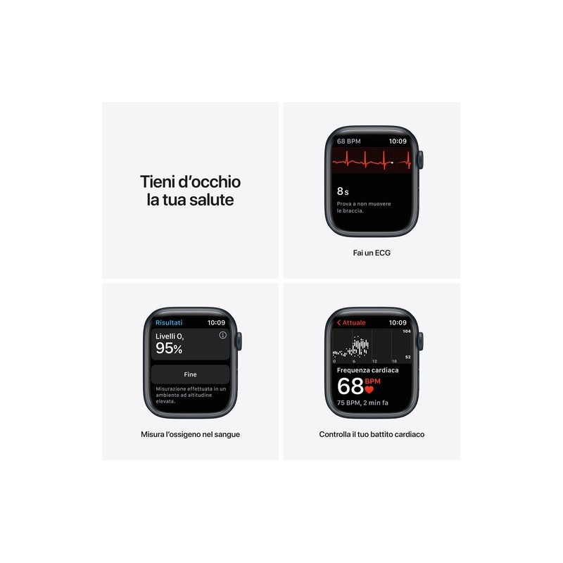APPLE USATO PREMIUM Apple Watch Nike Series 7 GPS+Cellular 45mm Saldi