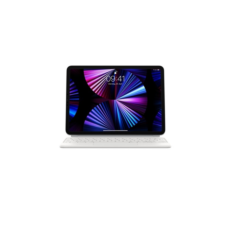 APPLE MAGIC KEYBOARD FOR IPAD PRO 11-INCH (3RD GEN) AND IPAD AIR (4TH GEN) - GERMAN - WHITE - (MIN. 10PZ) Vendite Flash
