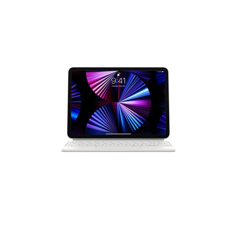 APPLE MAGIC KEYBOARD FOR IPAD PRO 11-INCH (3RD GEN) AND IPAD AIR (4TH GEN) - US ENGLISH - WHITE - (MIN. 10PZ) In Saldo