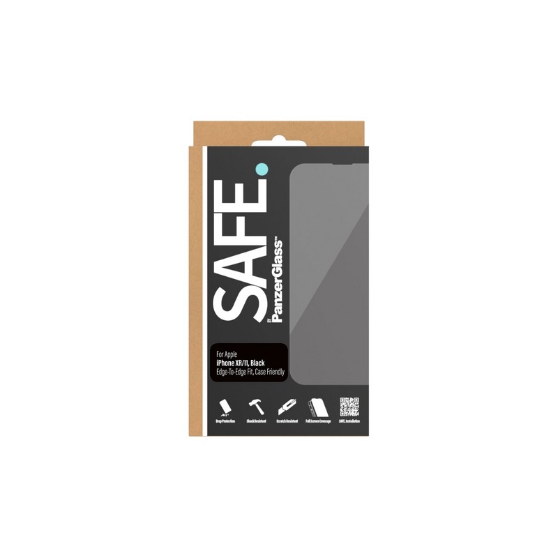 PanzerGlass Vetro Protettivo SAFE. Apple iPhone XR/11 Case Friendly