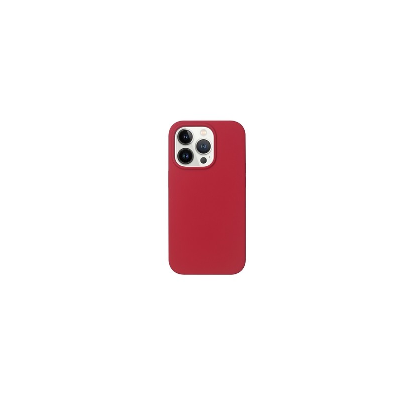 TUNIT Cover per iPhone 14 Pro Max in silicone MagSafe compatibile - Red Saldi Di Fabbrica