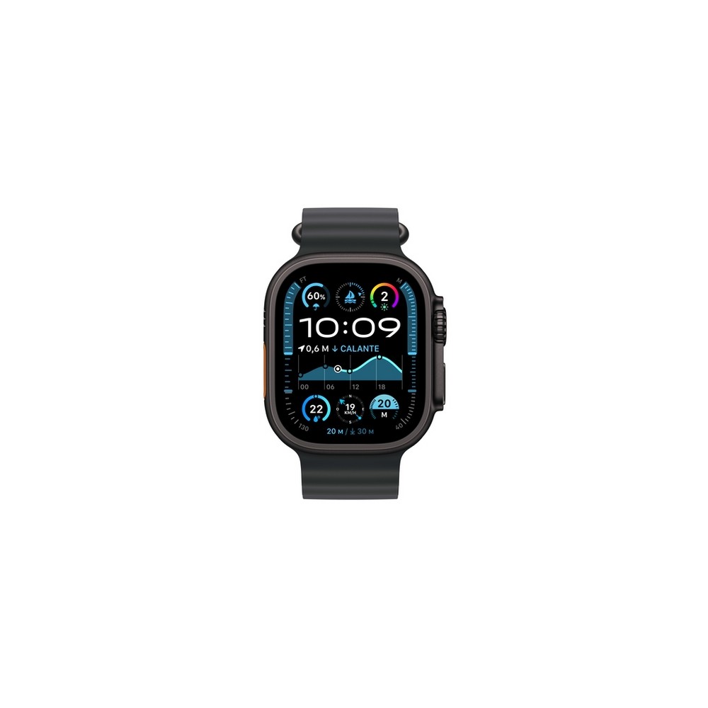 APPLE Apple Watch Ultra 2 GPS + Cellular 49mm Black Titanium Case with Black Ocean Band Offerta Anniversario