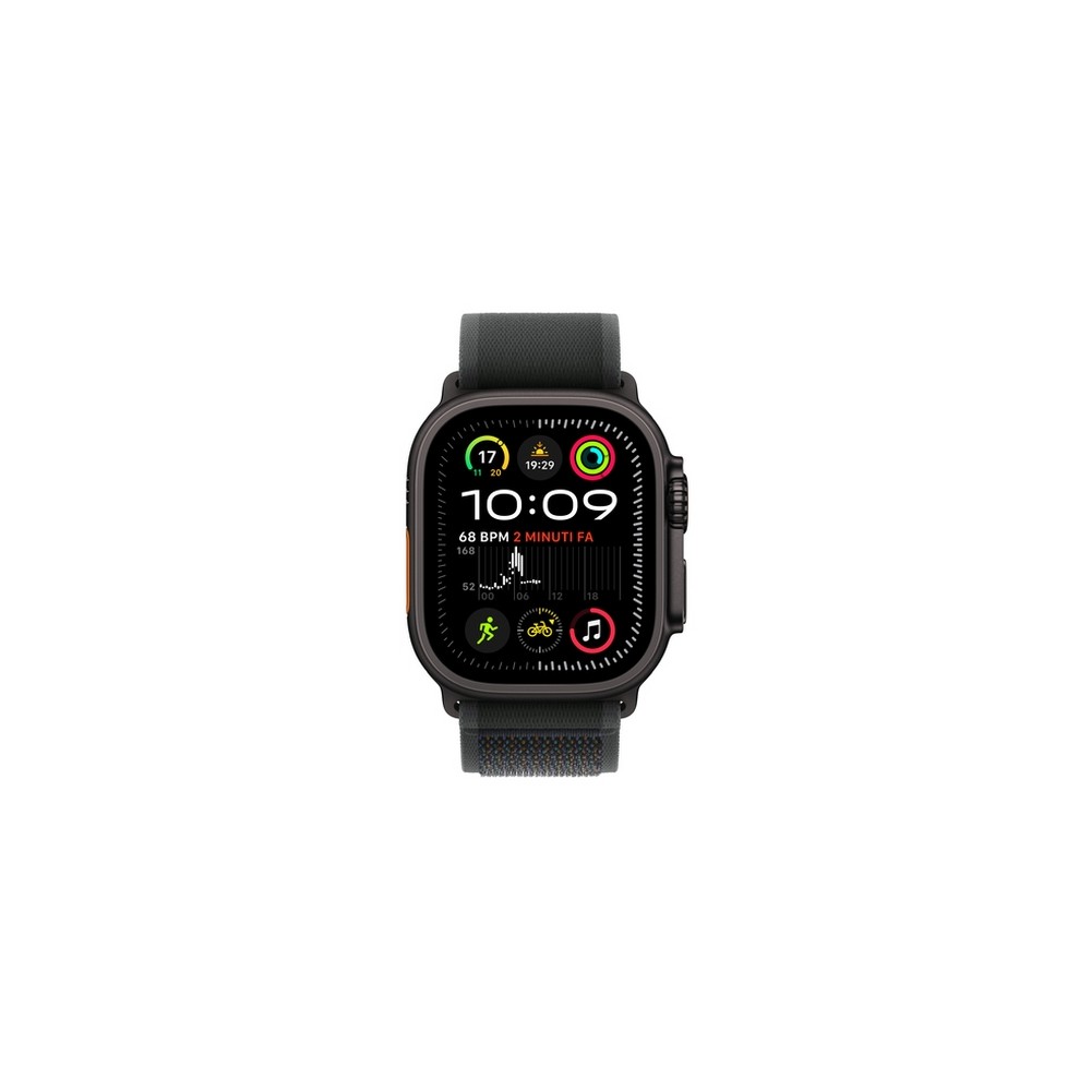 APPLE Apple Watch Ultra 2 GPS + Cellular 49mm Black Titanium Case with Black Trail Loop - M/L Online Outlet