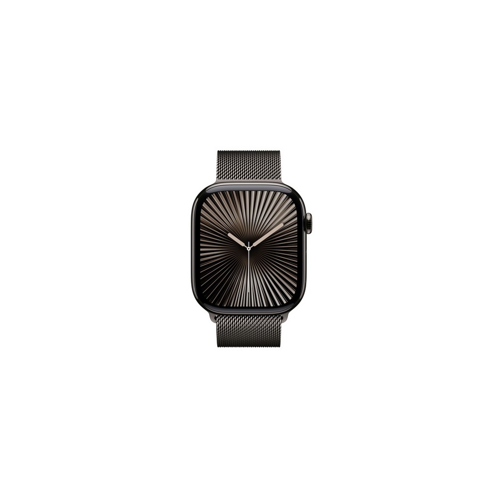 APPLE Apple Watch Series 10 GPS + Cellular 46mm Slate Titanium Case with Slate Milanese Loop - S/M Offerte stagionali