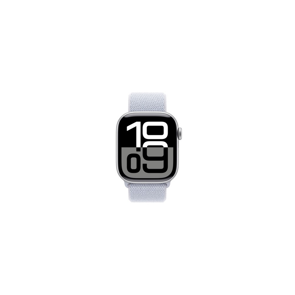 APPLE Apple Watch Series 10 GPS 42mm Silver Aluminium Case with Blue Cloud Sport Loop Offerte speciali