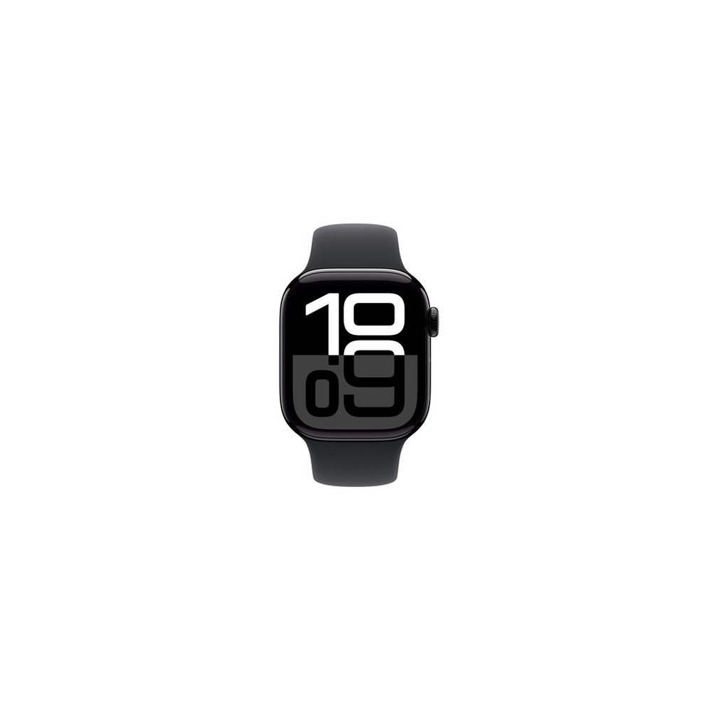 APPLE Apple Watch Series 10 GPS 42mm Jet Black Aluminium Case with Black Sport Band - S/M Enormi risparmi
