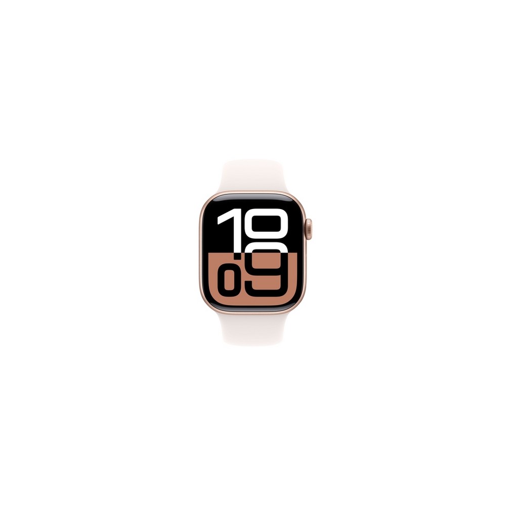 APPLE Apple Watch Series 10 GPS 42mm Rose Gold Aluminium Case with Light Blush Sport Band - M/L Offerta settimanale