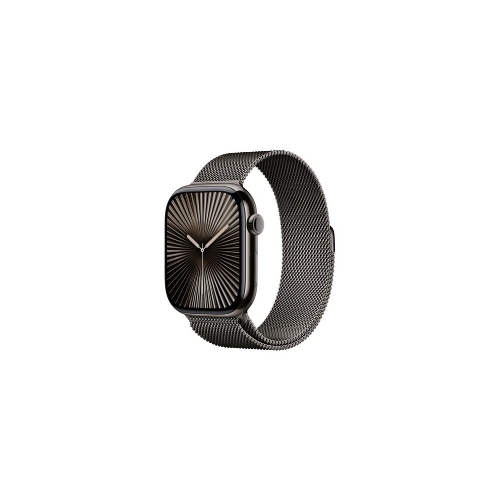 APPLE Apple Watch Series 10 GPS + Cellular 46mm Slate Titanium Case with Slate Milanese Loop - M/L Pezzi Unici