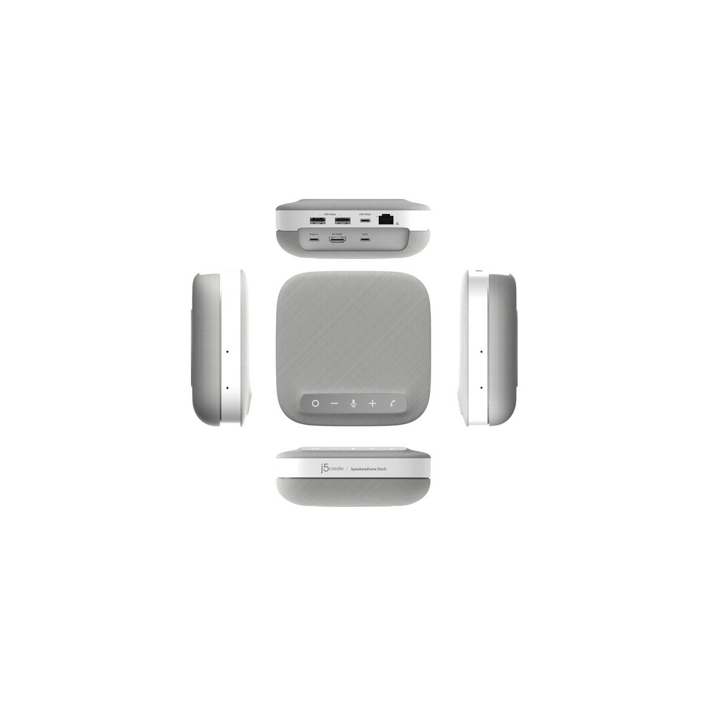 j5create USB-C 4K Speakerphone Dock Fino Al -60%