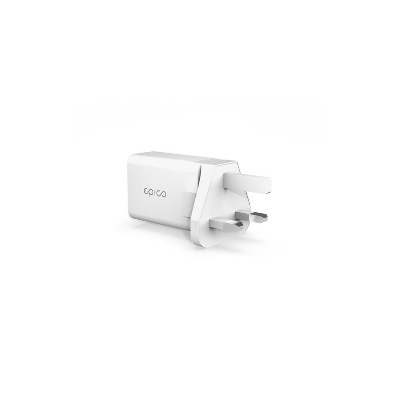EPICO EPICO 20W PD CHARGER WITH CHANGEABLE PLUG (EU UK) - white Economico