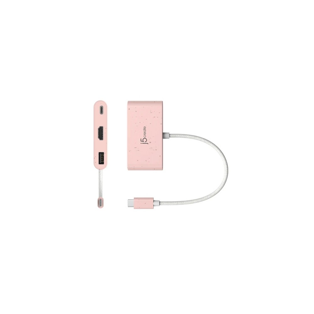 j5create Eco-Friendly USB-C to HDMI & USB Type-A with Power Delivery Online Outlet