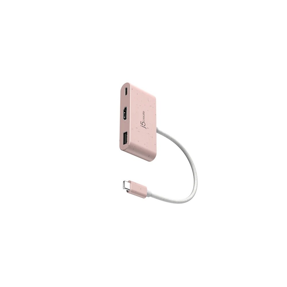 j5create Eco-Friendly USB-C to HDMI & USB Type-A with Power Delivery Online Outlet